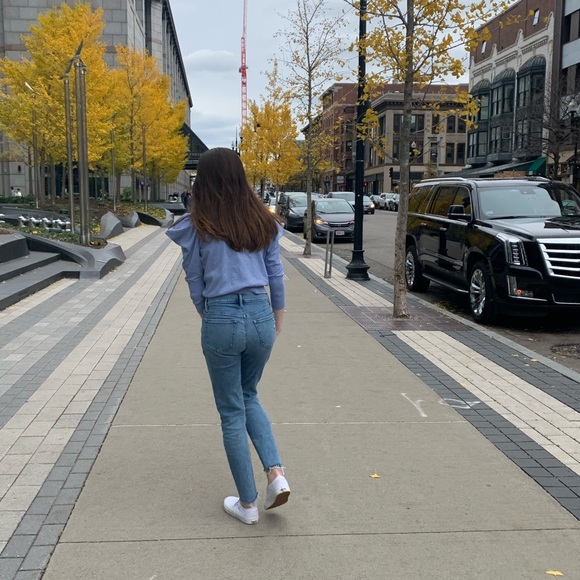 MISA Los Angeles Blue Dressy Top - Picture 4 of 4